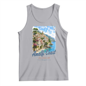 Amalfi Coast Tank Top La Dolce Vita Italy Coastal Village Vintage Mediterranean Paradise TS10 Athletic Heather Print Your Wear
