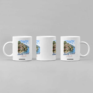 Amalfi Coast Coffee Mug La Dolce Vita Italy Coastal Village Vintage Mediterranean Paradise TS10 Print Your Wear