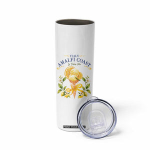 Amalfi Coast Limoncello Gelato Skinny Tumbler La Dolce Vita Italy Lemon Dessert Summer TS10 Print Your Wear
