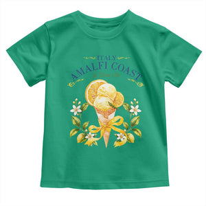 Amalfi Coast Limoncello Gelato Toddler T Shirt La Dolce Vita Italy Lemon Dessert Summer TS10 Irish Green Print Your Wear