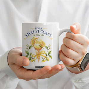 Amalfi Coast Limoncello Gelato Coffee Mug La Dolce Vita Italy Lemon Dessert Summer TS10 Print Your Wear