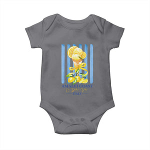 Amalfi Coast Italy Lemon Gelato Baby Onesie La Dolce Vita Citrus Summer Travel Vintage Coastal