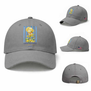 Amalfi Coast Italy Lemon Gelato Baseball Cap La Dolce Vita Citrus Summer Travel Vintage Coastal