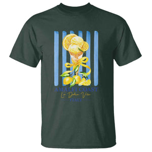 Amalfi Coast Italy Lemon Gelato T Shirt La Dolce Vita Citrus Summer Travel Vintage Coastal