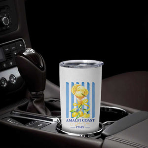Amalfi Coast Italy Lemon Gelato Tumbler Cup La Dolce Vita Citrus Summer Travel Vintage Coastal