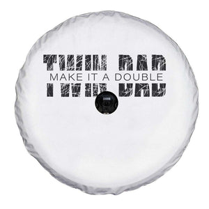 Retro Twin Dad Spare Tire Cover Subtle Make It A Double Fathers Day