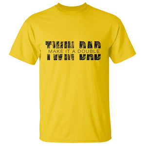 Retro Twin Dad T Shirt Subtle Make It A Double Fathers Day TS10 Daisy Print Your Wear