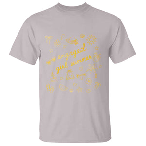 Engaged Girl Summer T Shirt Bride To Be Engagement
