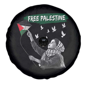 Free Palestine Spare Tire Cover Gaza Palestinian Flag TS10 Print Your Wear