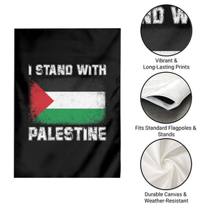 Stand With Palestine Garden Flag Gaza Palestinian Flag TS10 Print Your Wear