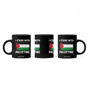 Stand With Palestine Coffee Mug Gaza Palestinian Flag TS10 Print Your Wear