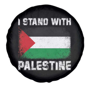 Stand With Palestine Spare Tire Cover Gaza Palestinian Flag TS10 Print Your Wear