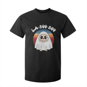 Cute Ghost Halloween Costume T Shirt For Kid Retro Spooky Trending Cartoon La Boo Boo TS10 Black Print Your Wear