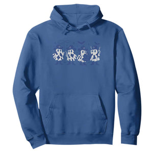 Ghost Halloween Hoodie Retro Halloween Costume Cowboy Fan TS10 Royal Blue Print Your Wear