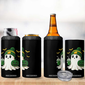 Halloween Packers Ghost 4 in 1 Can Cooler Tumbler Pumpkin Ghost Costume Cheesehead TS10 Print Your Wear