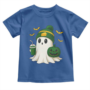 Halloween Packers Ghost Toddler T Shirt Pumpkin Ghost Costume Cheesehead TS10 Royal Blue Print Your Wear