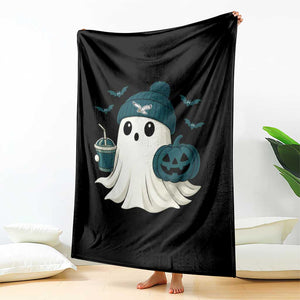 PFE Ghost Halloween Throw Blanket Retro Halloween Costume Philly Lover TS10 Print Your Wear