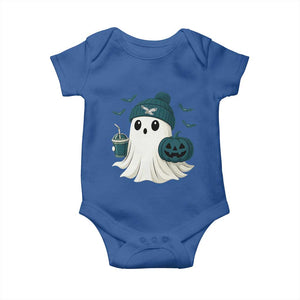 Philadelphia Ghost Halloween Baby Onesie Retro Halloween Costume Philadelphia Fan TS10 Royal Blue Print Your Wear