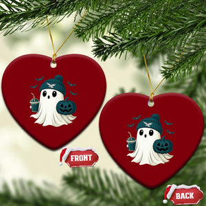 PFE Ghost Halloween Ceramic Ornament Retro Halloween Costume Philly Lover TS10 Print Your Wear