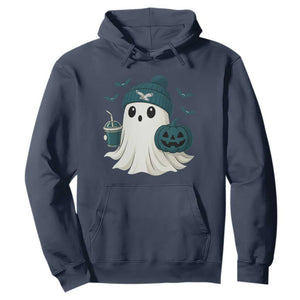 Philadelphia Ghost Halloween Hoodie Retro Halloween Costume Philadelphia Fan TS10 Navy Print Your Wear