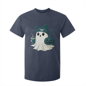 PFE Ghost Halloween T Shirt For Kid Retro Halloween Costume Philly Lover TS10 Navy Print Your Wear