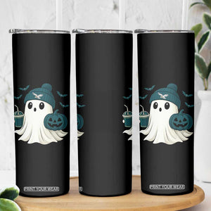 PFE Ghost Halloween Skinny Tumbler Retro Halloween Costume Philly Lover TS10 Print Your Wear