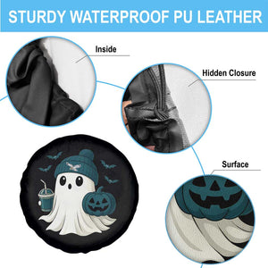 PFE Ghost Halloween Spare Tire Cover Retro Halloween Costume Philly Lover TS10 Print Your Wear