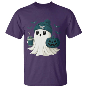 Philadelphia Ghost Halloween T Shirt Retro Halloween Costume Philadelphia Fan TS10 Purple Print Your Wear