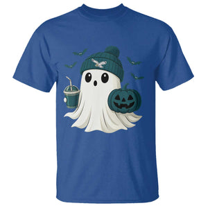 Philadelphia Ghost Halloween T Shirt Retro Halloween Costume Philadelphia Fan TS10 Royal Blue Print Your Wear