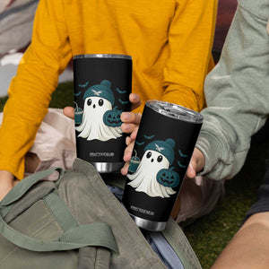 Philadelphia Ghost Halloween Tumbler Cup Retro Halloween Costume Philadelphia Fan TS10 Print Your Wear