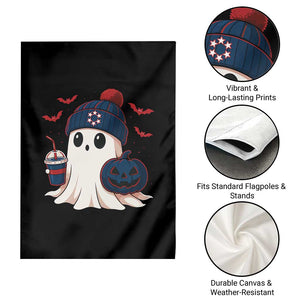Ghost Halloween Garden Flag Retro Patriot Halloween Costume TS10 Print Your Wear