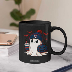 Ghost Halloween Coffee Mug Retro Patriots Halloween Costume TS10 Print Your Wear