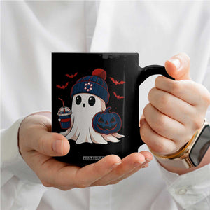 Ghost Halloween Coffee Mug Retro Patriots Halloween Costume TS10 Print Your Wear