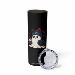 Ghost Halloween Skinny Tumbler Retro Patriot Halloween Costume TS10 Print Your Wear
