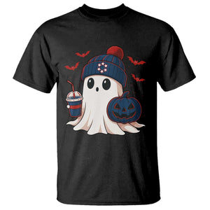 Ghost Halloween T Shirt Retro Patriots Halloween Costume TS10 Black Print Your Wear