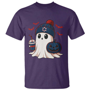 Ghost Halloween T Shirt Retro Patriots Halloween Costume TS10 Purple Print Your Wear