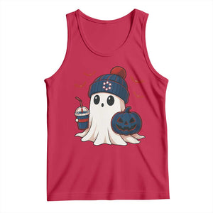 Ghost Halloween Tank Top Retro Patriots Halloween Costume TS10 Red Print Your Wear