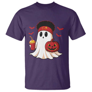 Halloween Chiefs Ghost T Shirt Pumpkin Ghost Costume TS10 Purple Print Your Wear