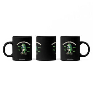 Portland Frog Coffee Mug Off to Fight Fascism Inflatable Costume Protest TS10 Print Your Wear