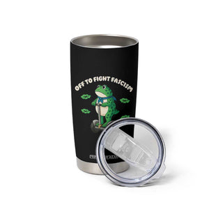 Portland Frog Tumbler Cup Off to Fight Fascism Inflatable Costume Protest TS10 Print Your Wear