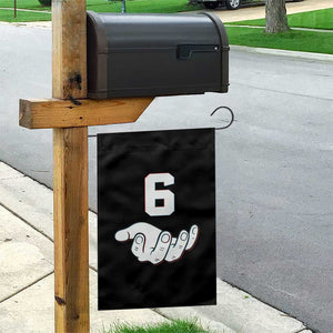 Number 6 Garden Flag Matching 67 Meme Costume 6th Birthday 6 Years TS10 Print Your Wear