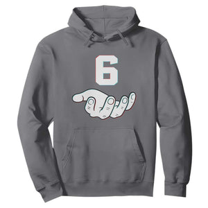 Number 6 Hoodie Matching 67 Meme Costume 6th Birthday 6 Years TS10 Charcoal Print Your Wear