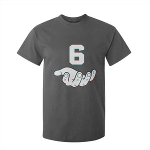 Number 6 T Shirt For Kid Matching 67 Meme Costume 6th Birthday 6 Years TS10 Dark Heather Print Your Wear