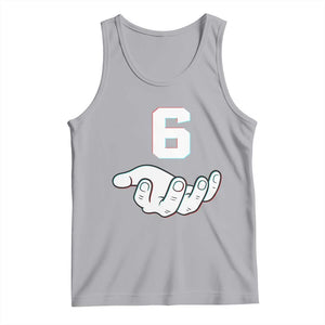 Number 6 Tank Top Matching 67 Meme Costume 6th Birthday 6 Years TS10 Athletic Heather Print Your Wear