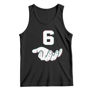 Number 6 Tank Top Matching 67 Meme Costume 6th Birthday 6 Years TS10 Black Print Your Wear