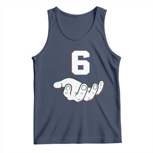 Number 6 Tank Top Matching 67 Meme Costume 6th Birthday 6 Years TS10 Navy Print Your Wear