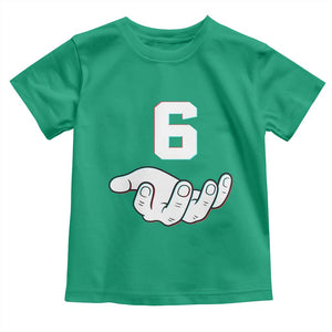 Number 6 Toddler T Shirt Matching 67 Meme Costume 6th Birthday 6 Years TS10 Irish Green Print Your Wear