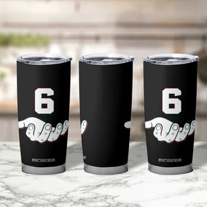 Number 6 Tumbler Cup Matching 67 Meme Costume 6th Birthday 6 Years TS10 Print Your Wear