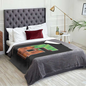 Number 6 Throw Blanket Game Matching 67 Meme Costume 6th Birthday 6 Years TS10 Print Your Wear