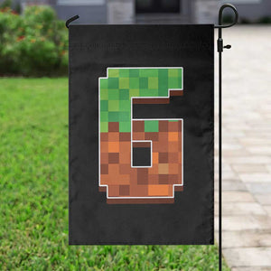 Number 6 Garden Flag Game Matching 67 Meme Costume 6th Birthday 6 Years TS10 Print Your Wear